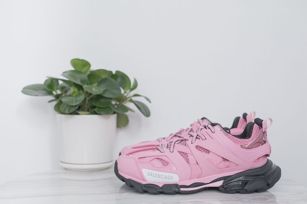 Balenciaga Wmns Track Sneaker 'Pink Black'