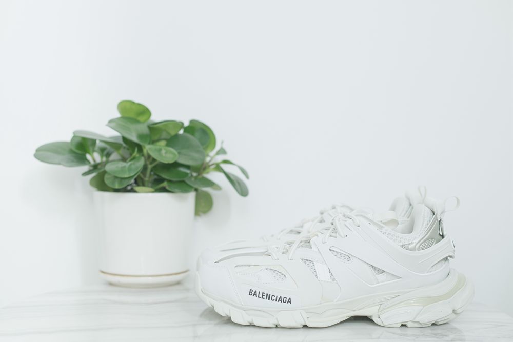 Balenciaga Track Sneaker 'All White'