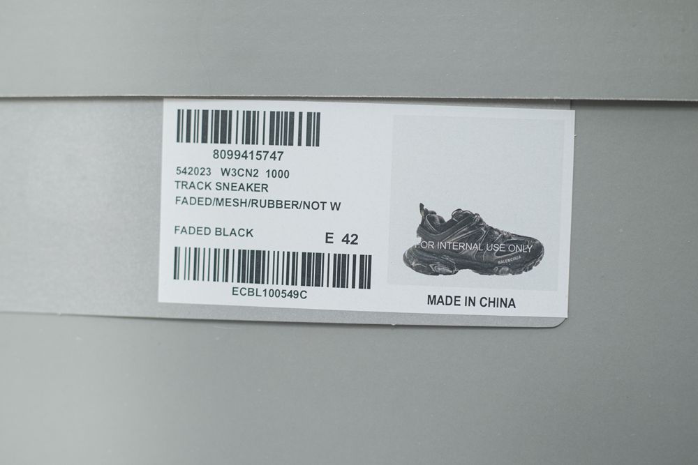 Balenciaga Track Sneaker 'Faded Black' [MG92059] - $199.00 : LJR High ...