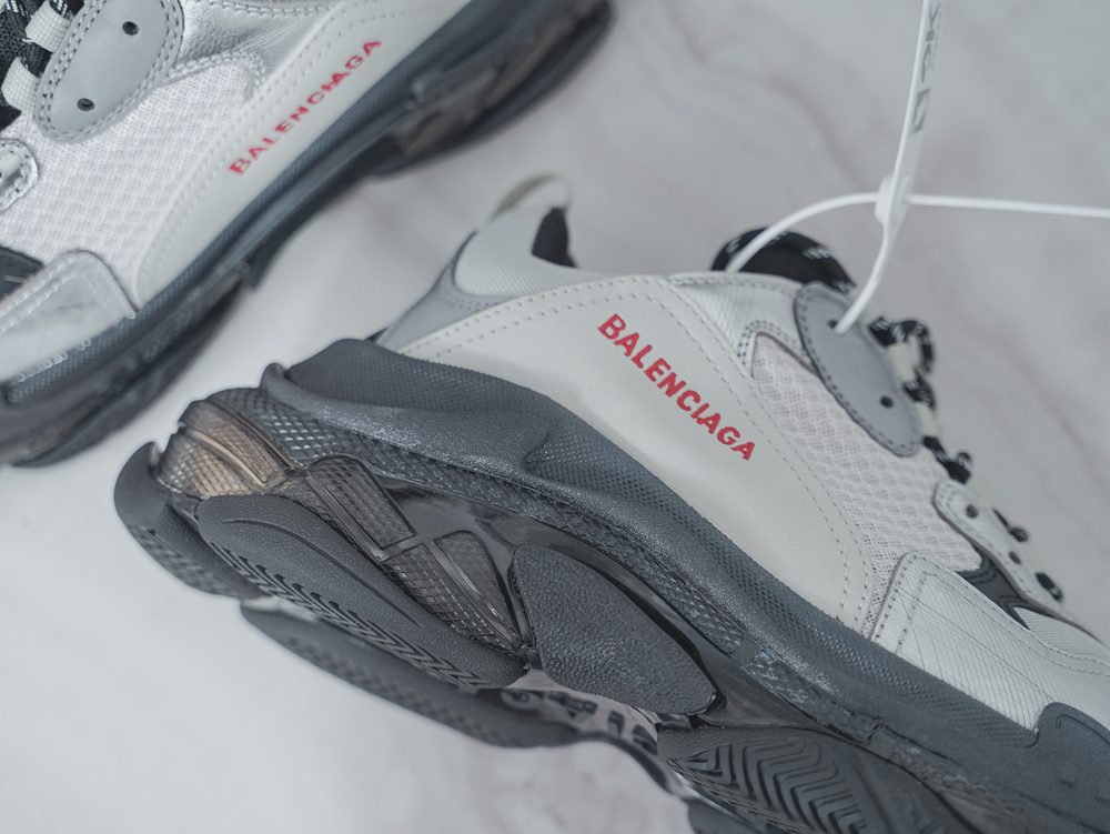Balenciaga Triple S Sneaker 'Silver Grey Black' [MG92146] - $199.00