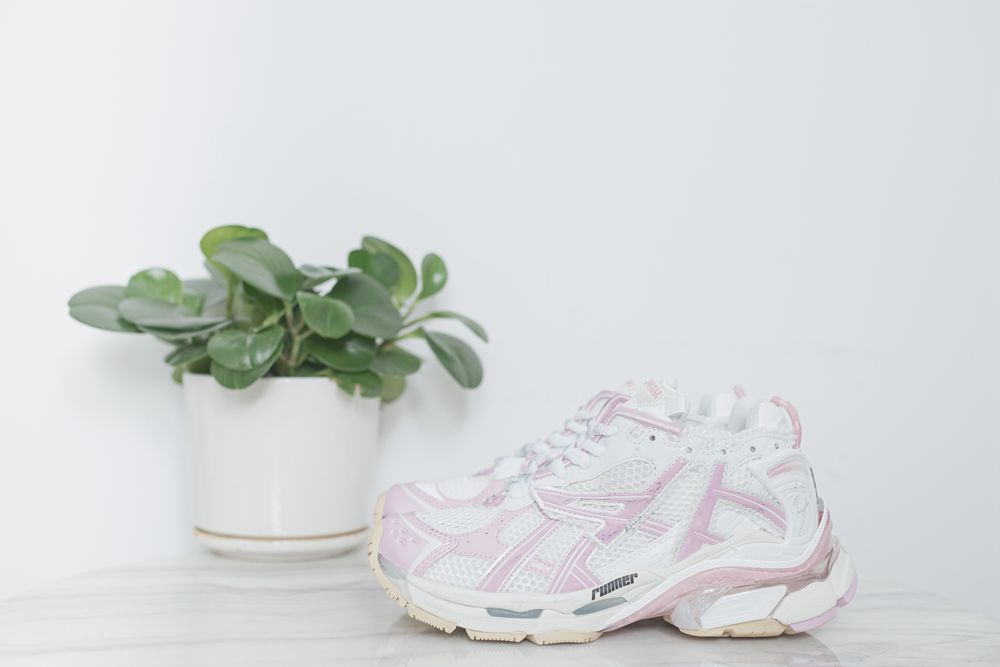 Balenciaga Runner Sneaker 'White Pink'