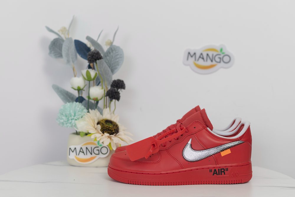 Off-White x Air Force 1 Low Red